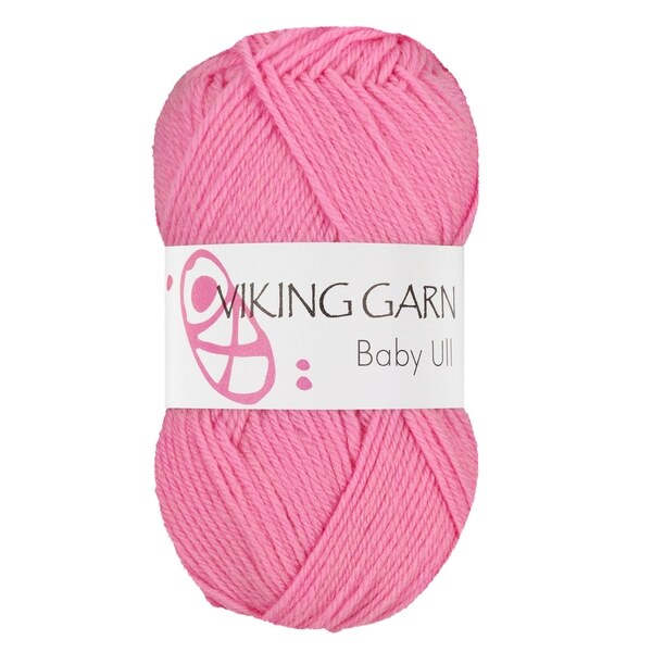 Viking Baby Ull 361 Fel roze