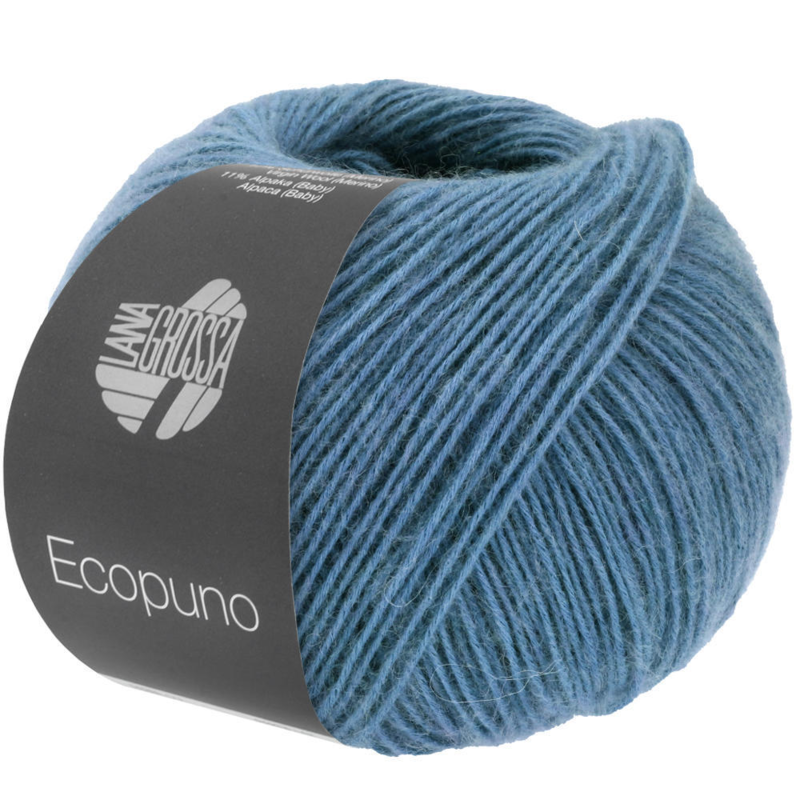 Lana Grossa Ecopuno 76 Donkerblauw