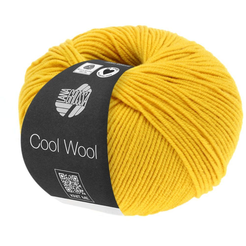 Lana Grossa Cool Wool 2005 Goudgeel