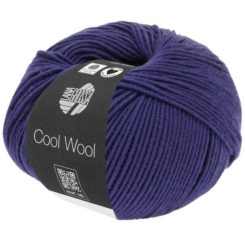 Lana Grossa Cool Wool 440 Ultramarijnblauw