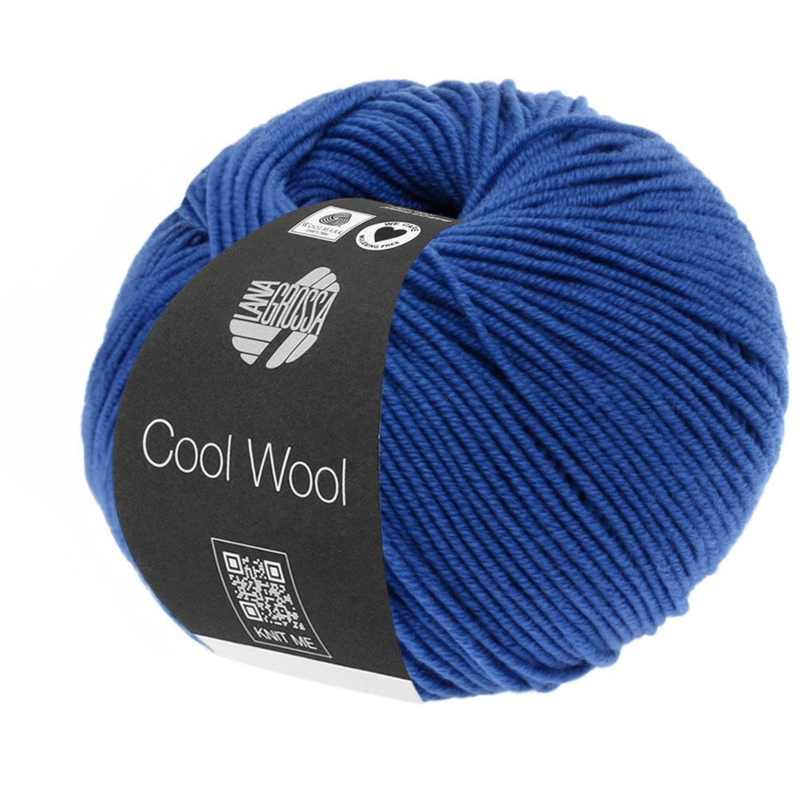 Lana Grossa Cool Wool 555 Kobaltblauw