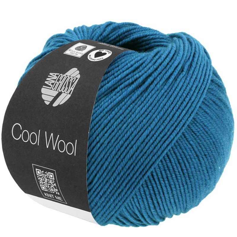 Lana Grossa Cool Wool 2108 Petrolblauw