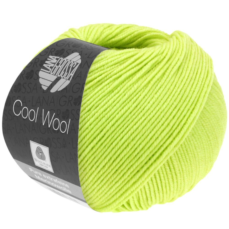 Lana Grossa Cool Wool 2089 Geelgroen