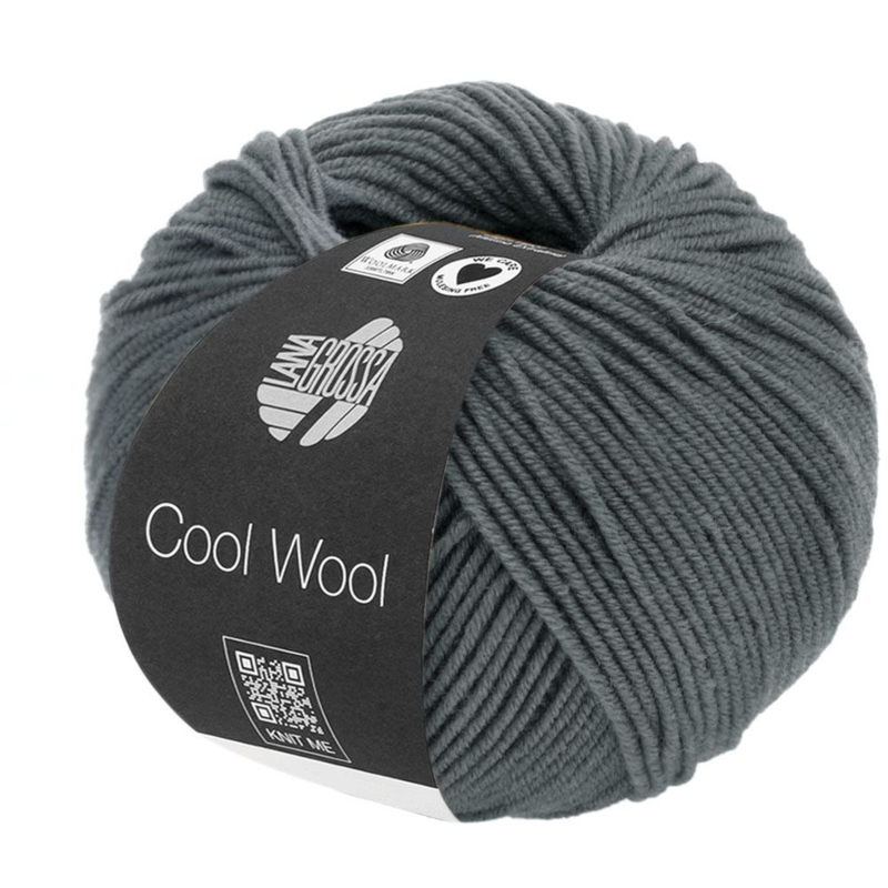 Lana Grossa Cool Wool 2064 Grijs