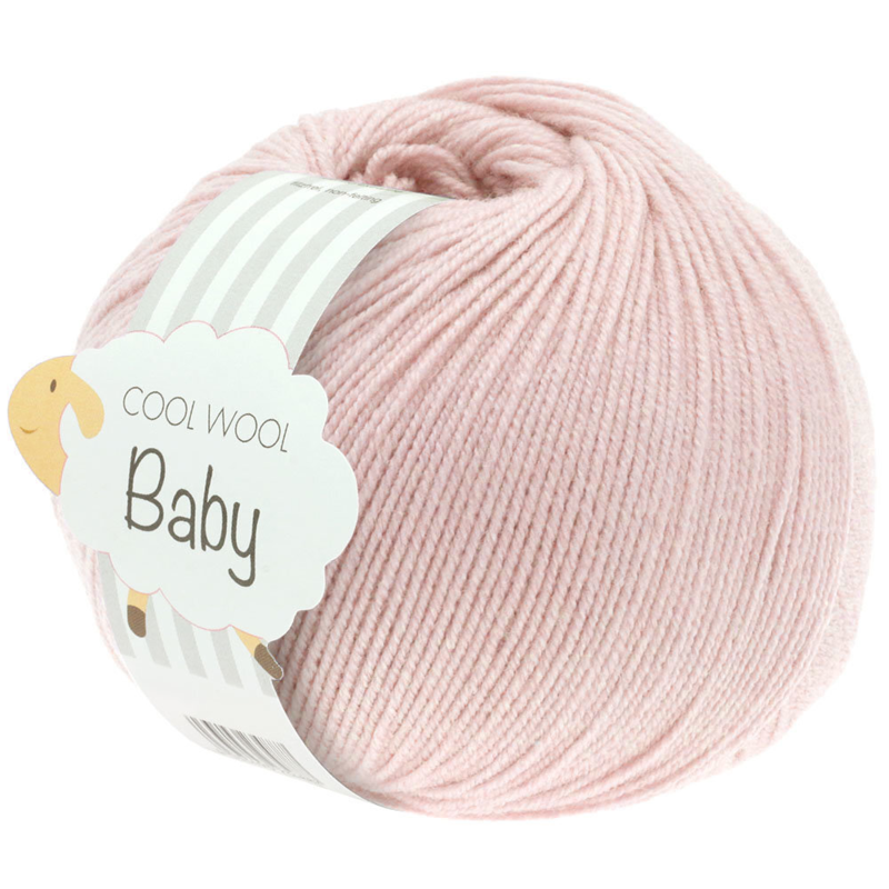 Lana Grossa Cool Wool Baby 267 Zacht roze