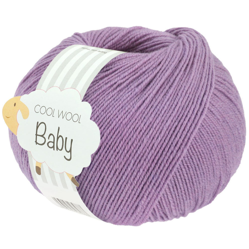 Lana Grossa Cool Wool Baby 328 Paars