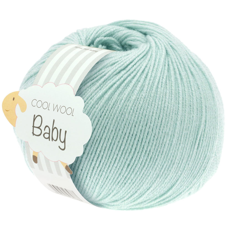 Lana Grossa Cool Wool Baby 257 Licht turkoois