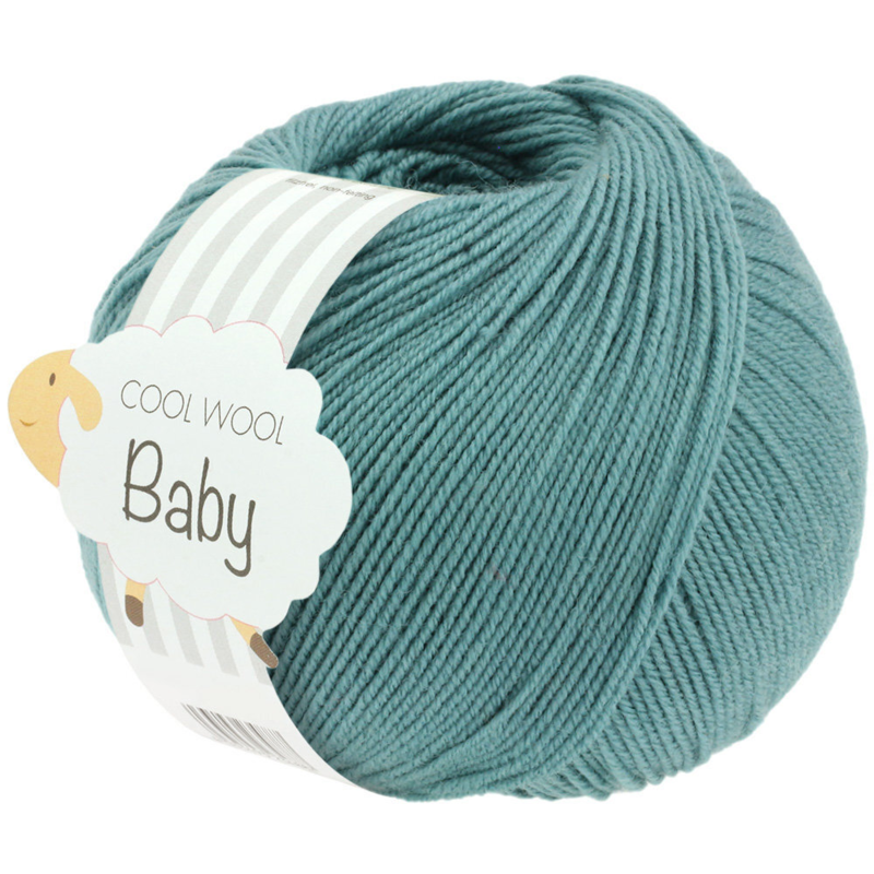 Lana Grossa Cool Wool Baby 284 Mint turkoois