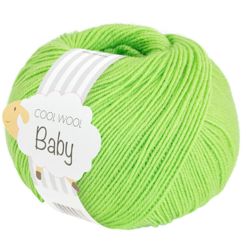 Lana Grossa Cool Wool Baby 319 Lentegroen