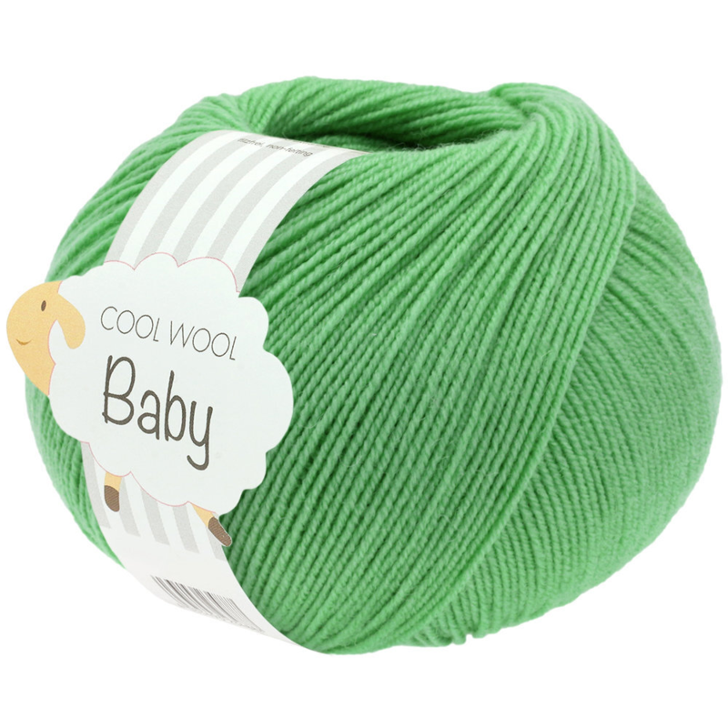 Lana Grossa Cool Wool Baby 325 Jadegroen