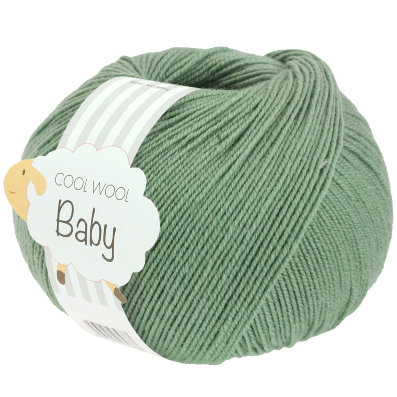 Lana Grossa Cool Wool Baby 297 Resedagroen