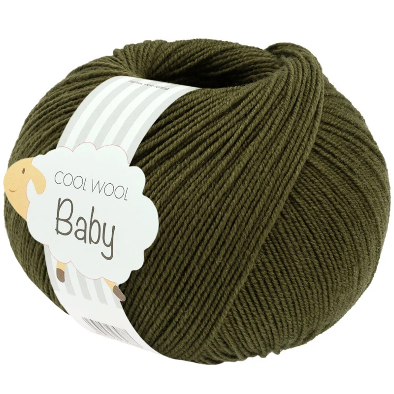 Lana Grossa Cool Wool Baby 349 Bosgroen