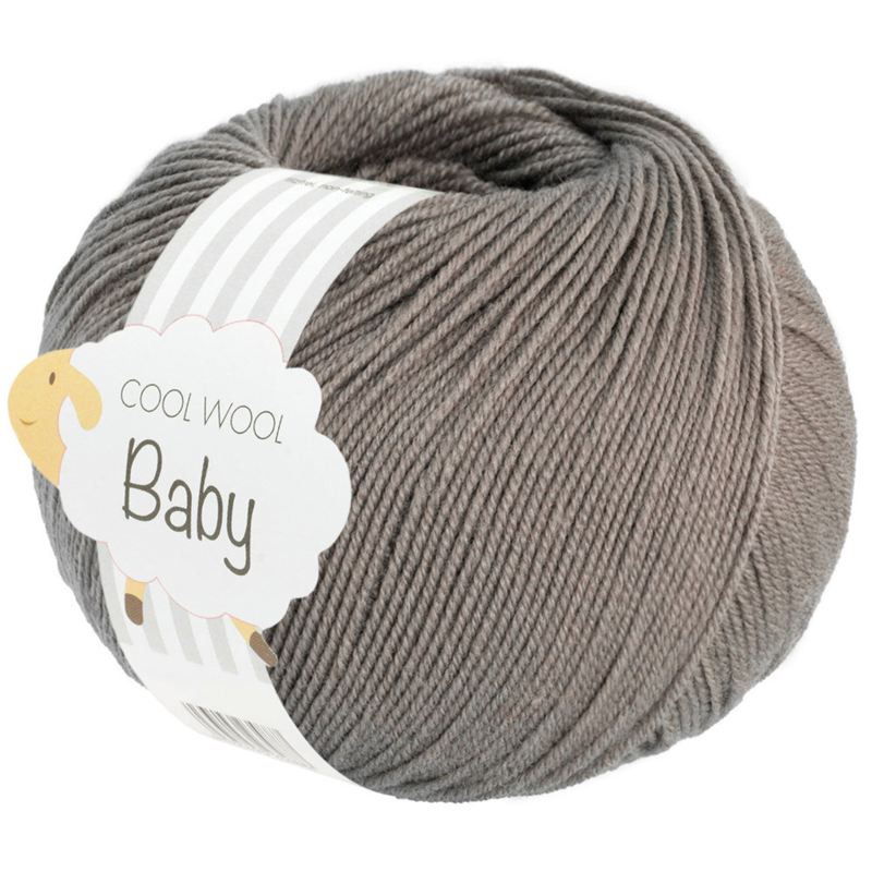 Lana Grossa Cool Wool Baby 324 Parelgrijs