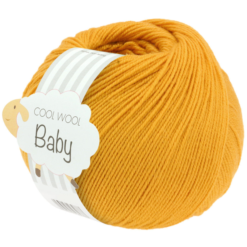 Lana Grossa Cool Wool Baby 280 Saffraangeel