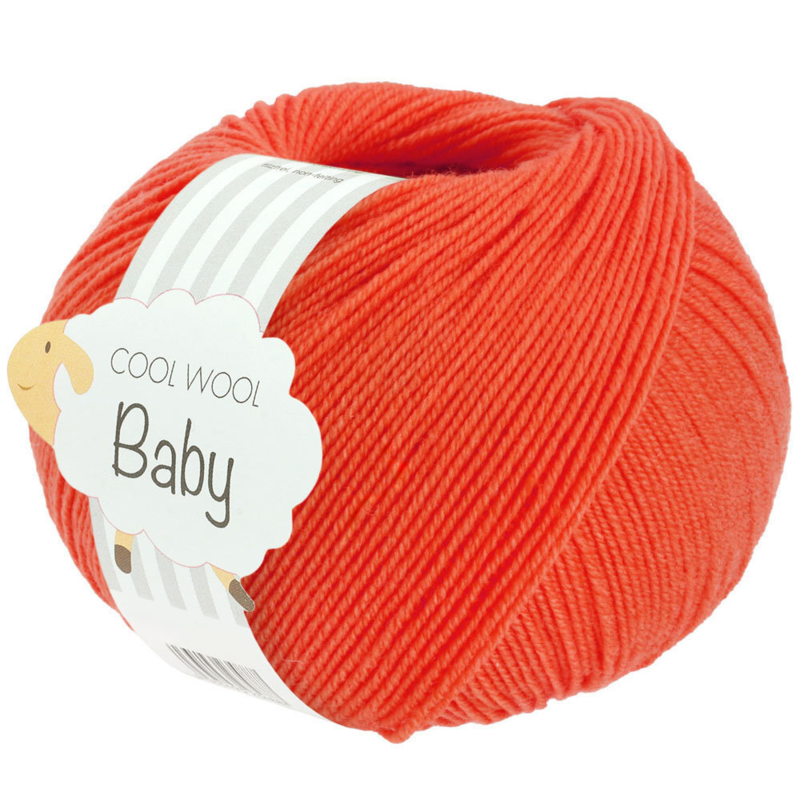 Lana Grossa Cool Wool Baby 331 Kreeftkleur