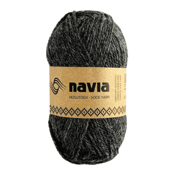 Navia Sock Yarn 503 Middelgrijs