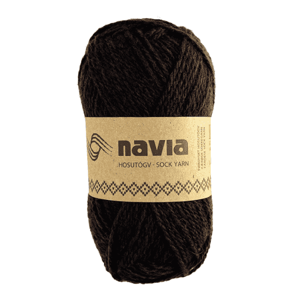 Navia Sock Yarn 505 Donkerbruin