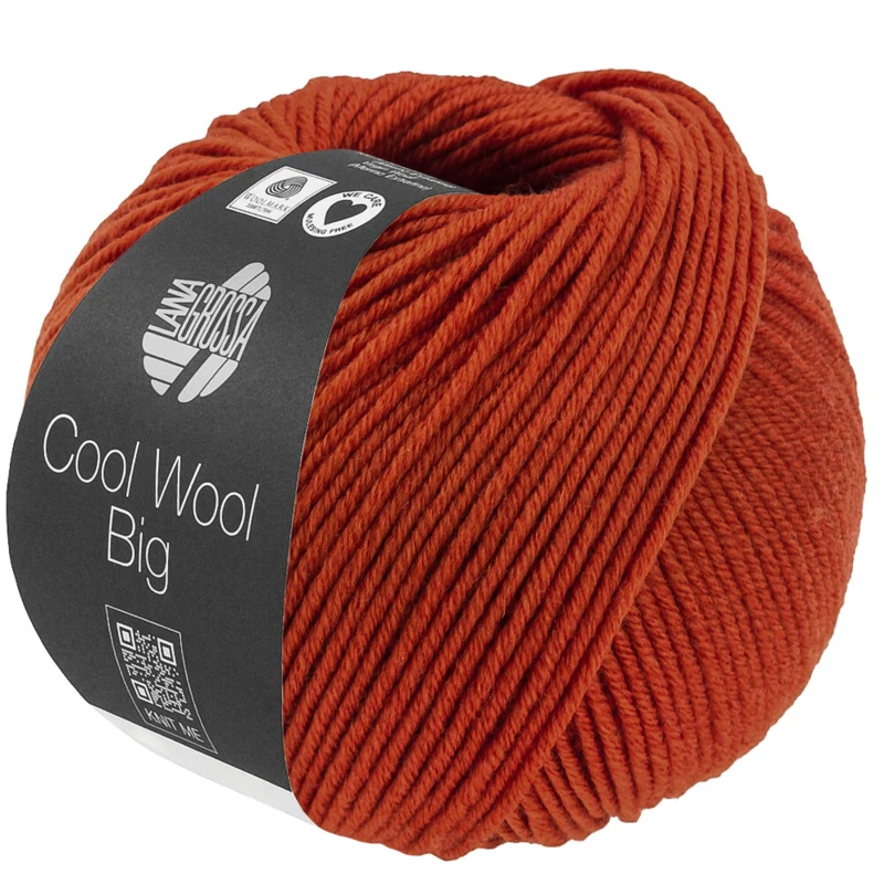 Lana Grossa Cool Wool Big 1042 Kaneelbruin