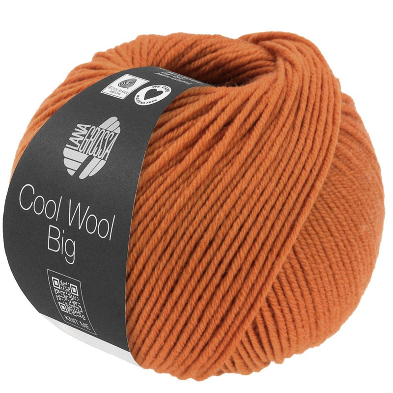 Lana Grossa Cool Wool Big 1036 Oranjebruin