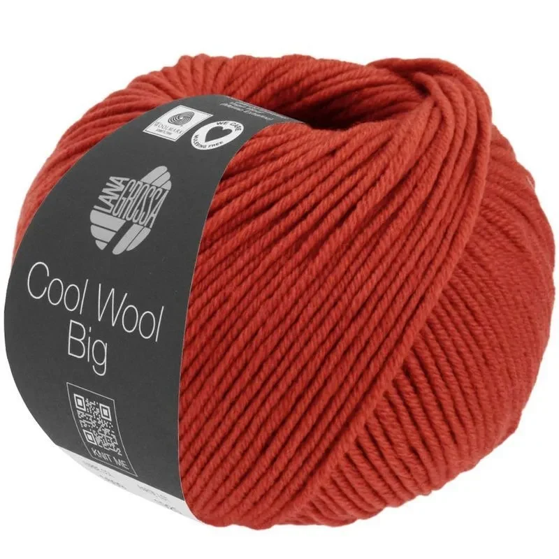 Cool Wool Big 1628 Rood gemêleerd