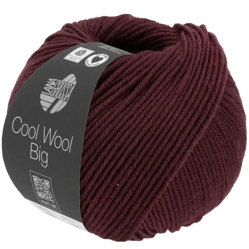 Cool Wool Big 1606 Donkerrood gemêleerd