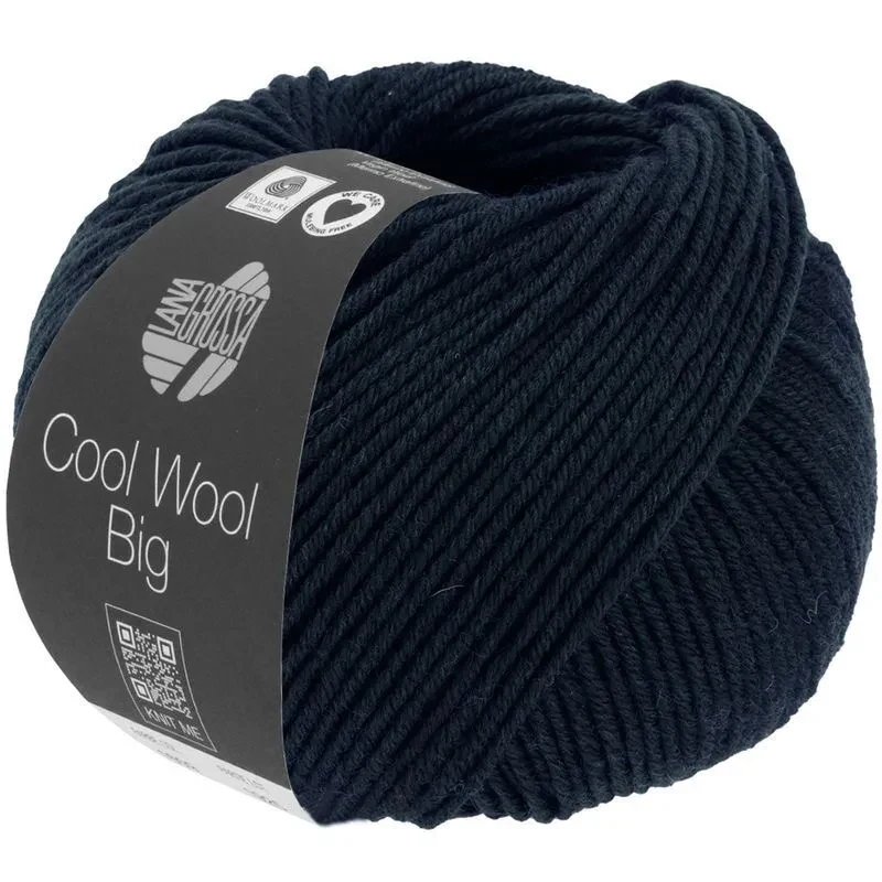 Cool Wool Big 1630 Zwartblauw gemêleerd