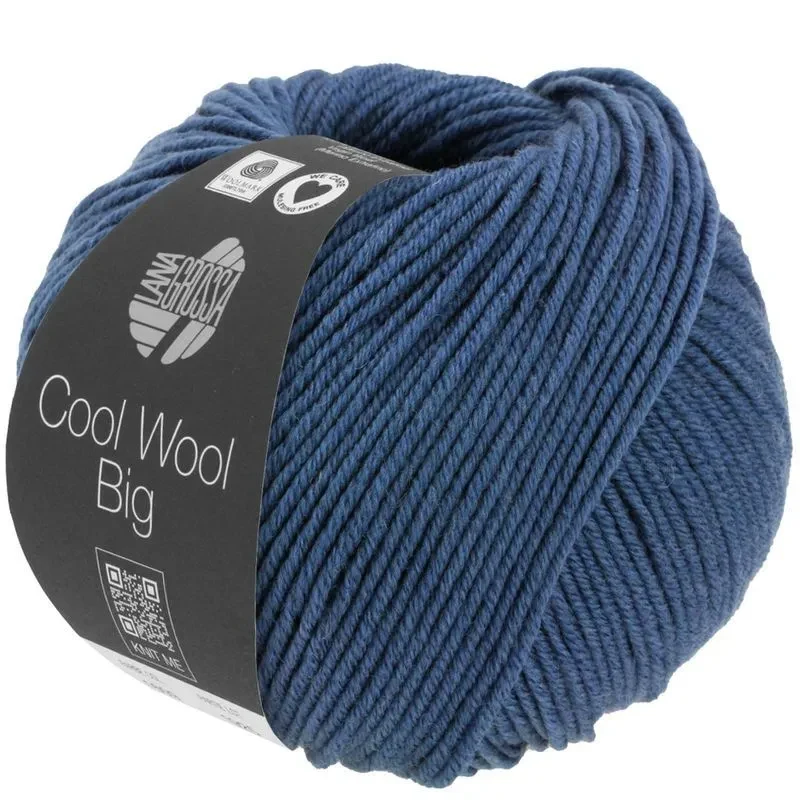Cool Wool Big 1655 Donkerblauw gemêleerd