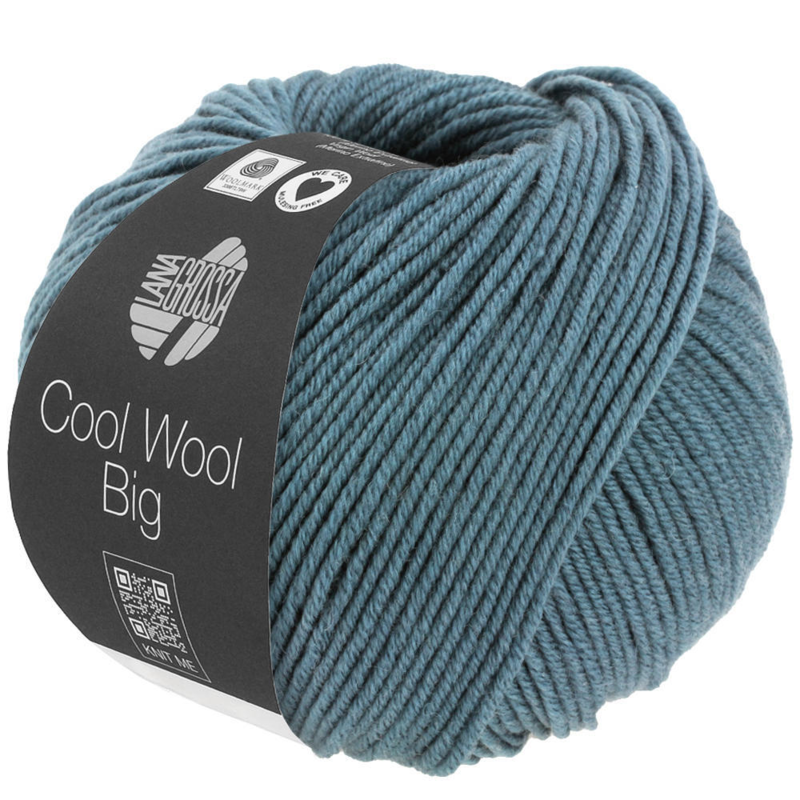 Cool Wool Big 1633 Duifblauw gemêleerd