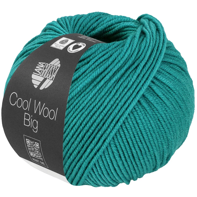 Lana Grossa Cool Wool Big 1043 Turkooisgroen