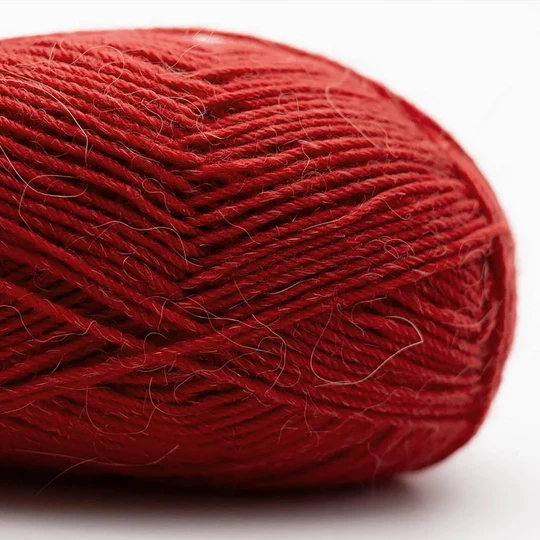 Kremke Soul Wool Edelweiss Alpaka 021 Rood