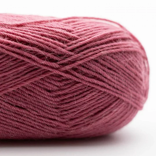 Kremke Soul Wool Edelweiss Alpaka 007 Stoffig roze