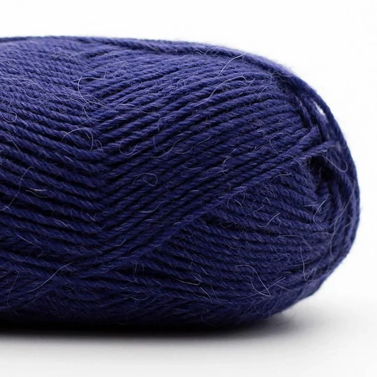 Kremke Soul Wool Edelweiss Alpaka 042 Blauw violet