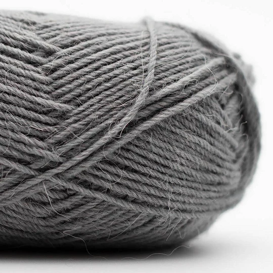 Kremke Soul Wool Edelweiss Alpaka 052 Staalgrijs