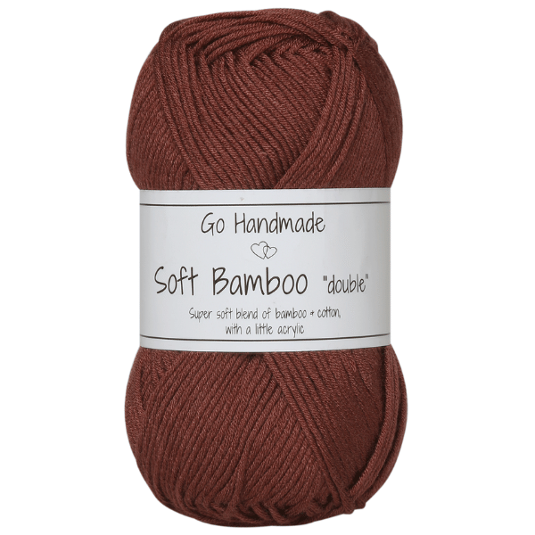 Go Handmade Soft Bamboo Double 17777 Karamel