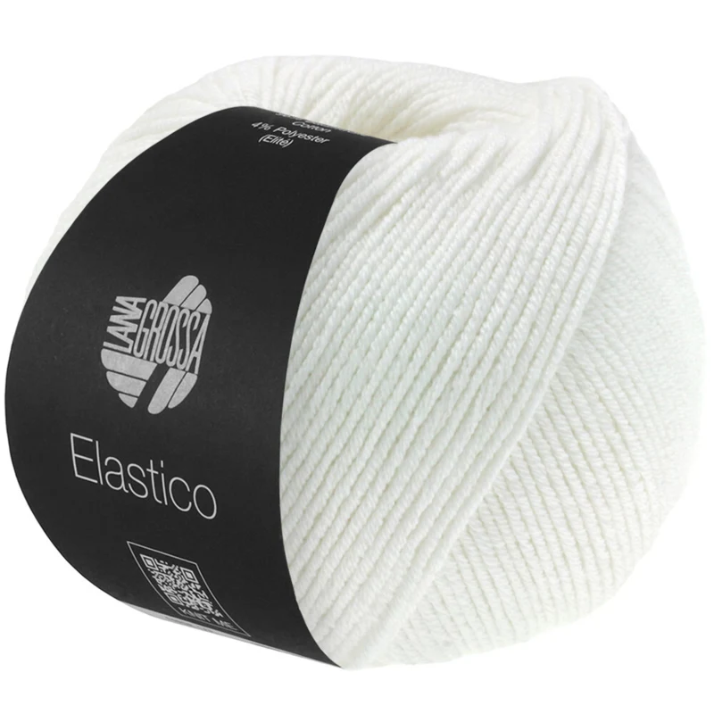 Lana Grossa Elastico 001 Wit