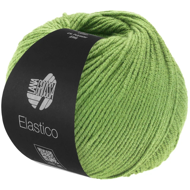 Lana Grossa Elastico 167 Erwten groen
