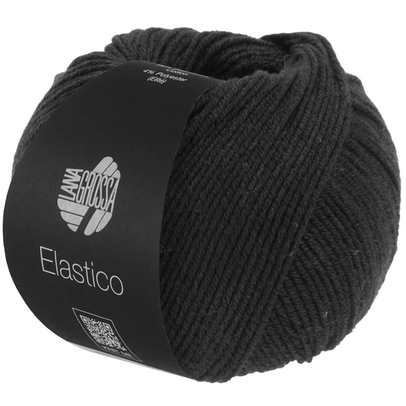Lana Grossa Elastico 024 Zwart