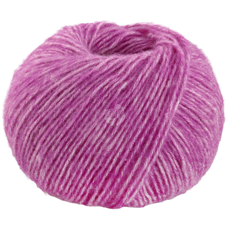 Lana Grossa Natural Alpaca Pelo 29 Fuchsia gemêleerd