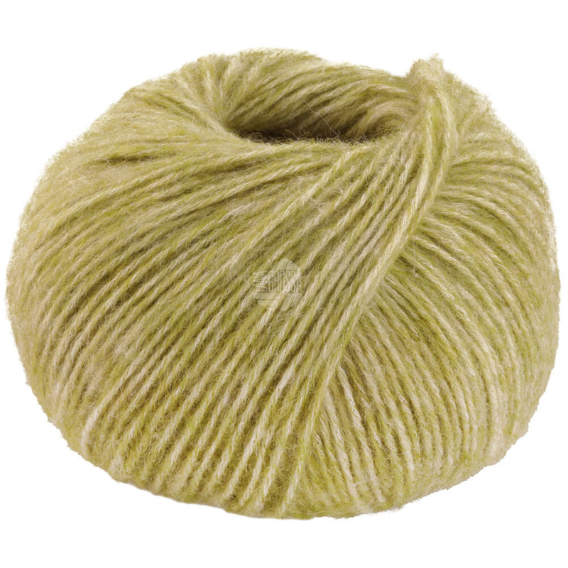 Lana Grossa Natural Alpaca Pelo 26 Kiwi gemêleerd