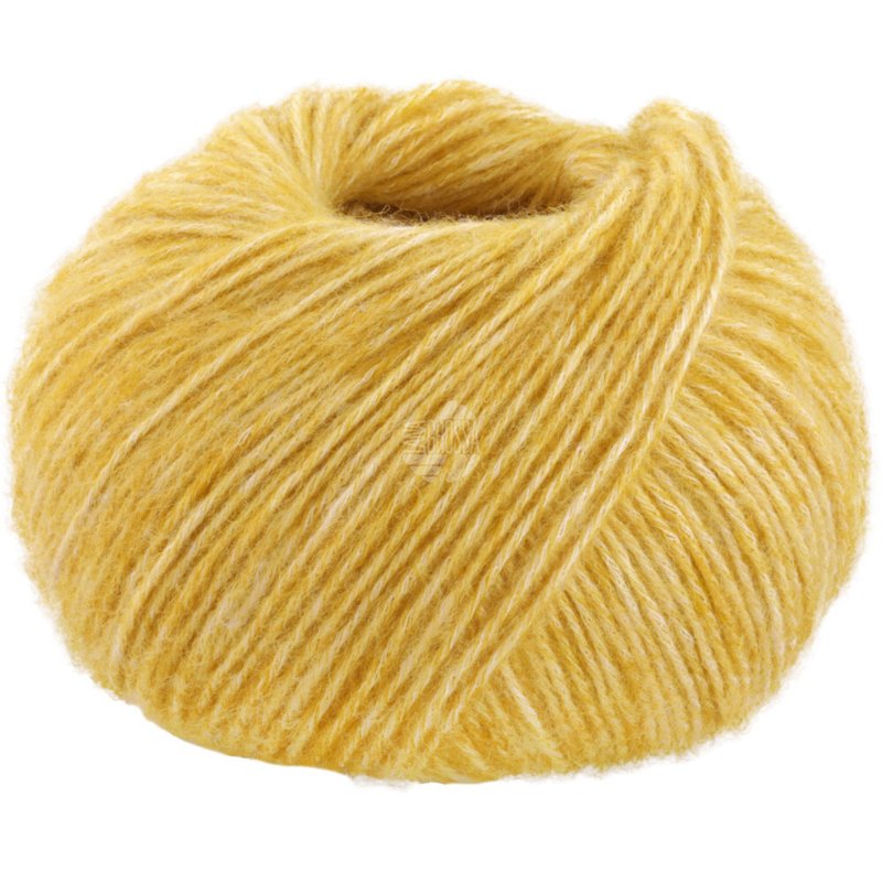 Lana Grossa Natural Alpaca Pelo 27 Mosterdgeel gemêleerd