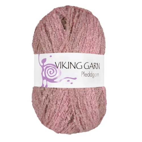 Viking Pleddgarn 763 Bruin/Roze