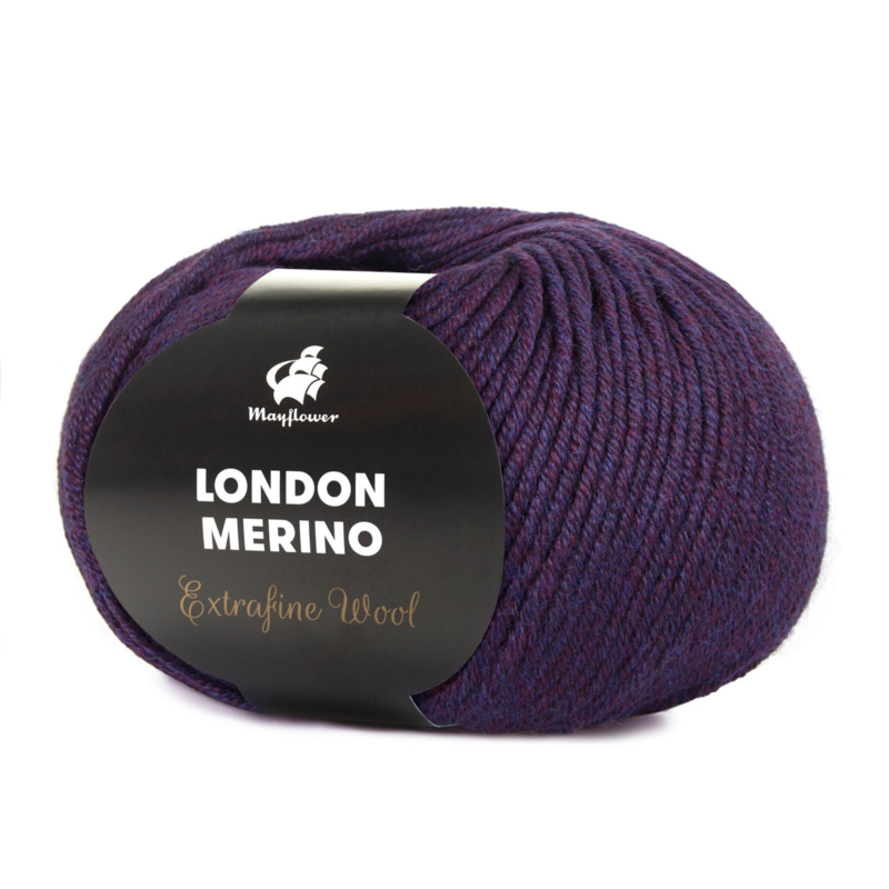 Mayflower London Merino 042 Donkerpaars