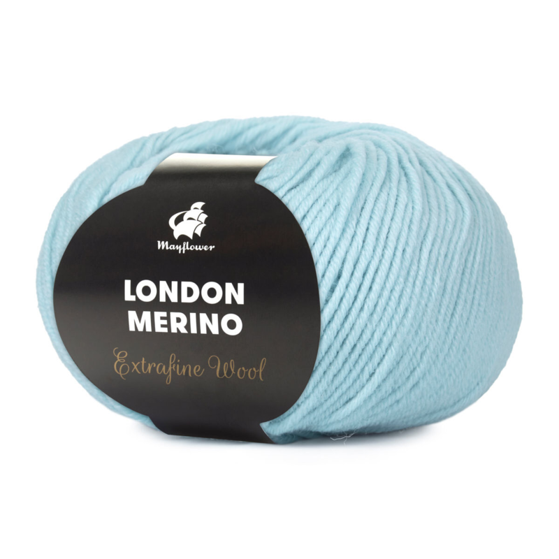 Mayflower London Merino 021 Licht aquamarijn