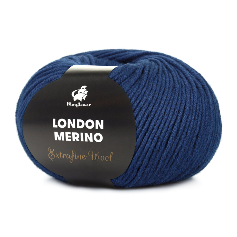 Mayflower London Merino 030 Marineblauw