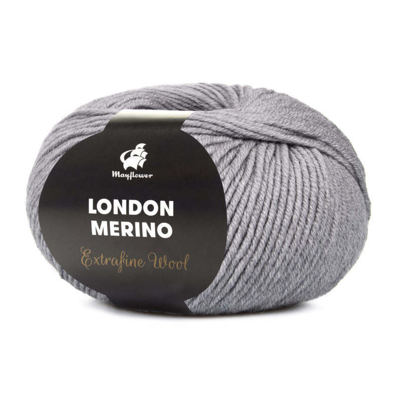 Mayflower London Merino 037 Grijs