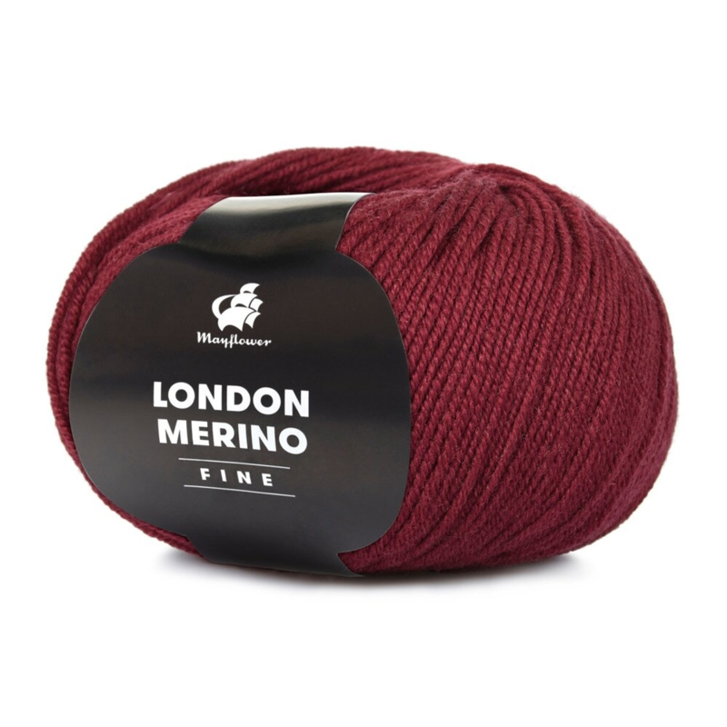 Mayflower London Merino Fine 016 Donkere kers