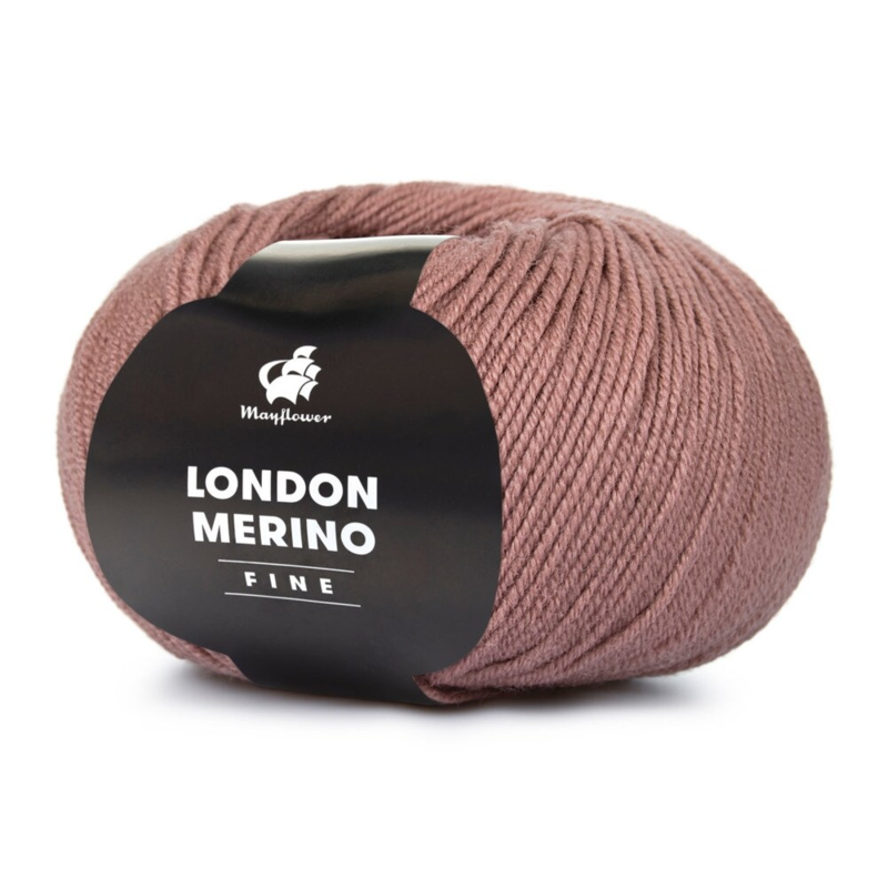 Mayflower London Merino Fine 010 Koperen roos