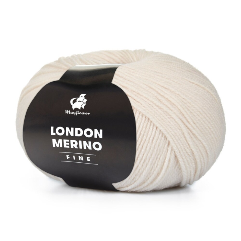 Mayflower London Merino Fine 003 Eierschaal