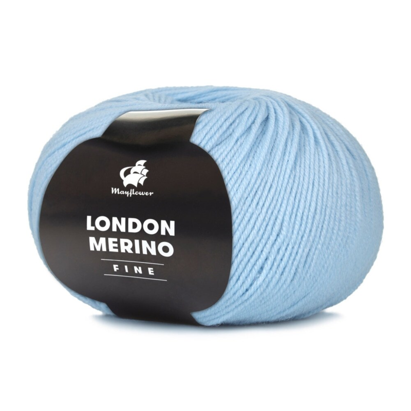 Mayflower London Merino Fine 034 Pastelblauw