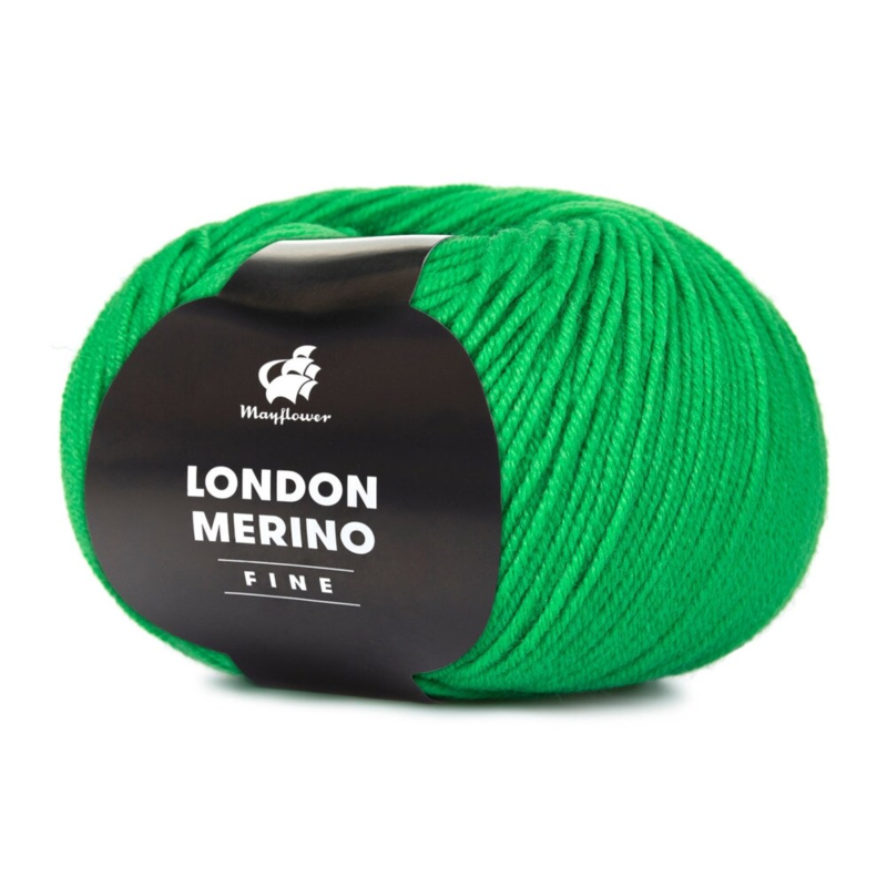 Mayflower London Merino Fine 028 Grasgroen